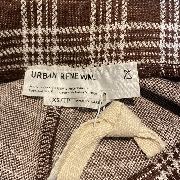 Urban Renewal Remnants Plaid Front Slit Pant - Picture 5 of 6